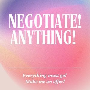 Make me an offer on anything in my closet 🤍